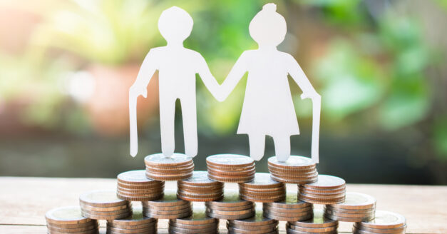 What happens when a member leaves a group pension?