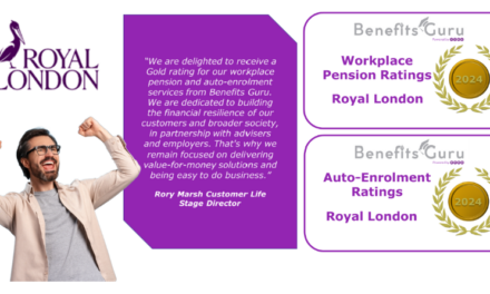 Royal London Benefits Guru Workplace Pension Rating 2024