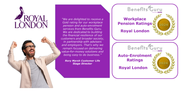 Royal London Benefits Guru Workplace Pension Rating 2024