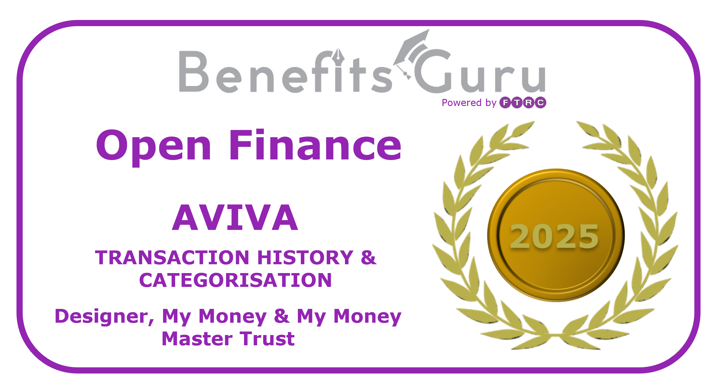 Aviva - TRANSACTION HISTORY & CATEGORISATION 2025