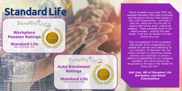 Standard Life Benefits Guru Workplace Pension Rating 2025